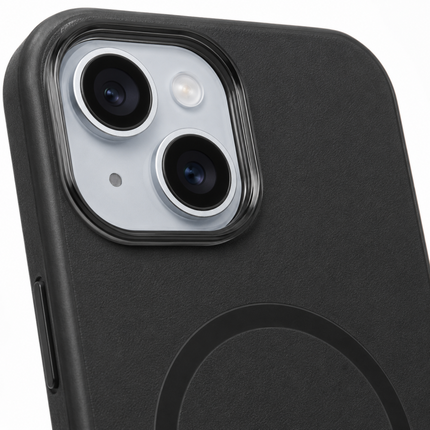 iPhone 15 Soft Leather Style Case