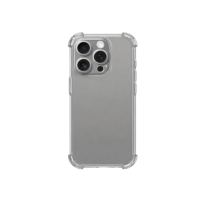 iPhone 16 Pro Max Clear Anti-Shock Armour Case