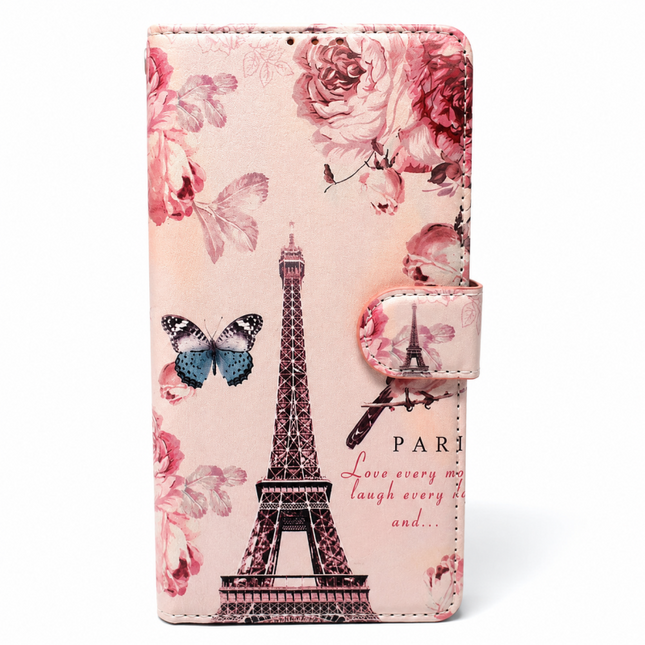 iPhone 15 Plus Wallet Printed Design Case