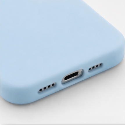 iPhone 16 Soft Matte Silicone With Rubber Case