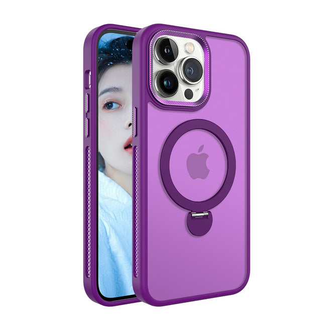 Galaxy S25 Edge Magnetic Metal Stand Case