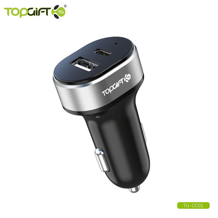 WYEFLUX In-Car Dual Port Fast Charger - 12W