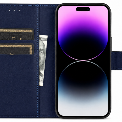iPhone 17 Air Double Stitch PU Leather Case