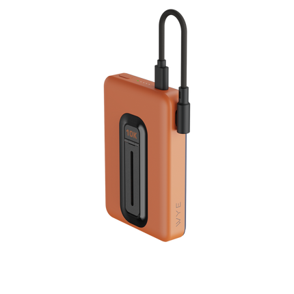 10K Magnetic Power Bank With Detachable Cable