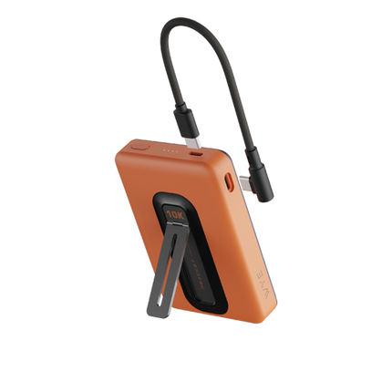 10K Magnetic Power Bank With Detachable Cable