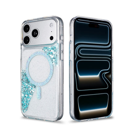iPhone 17 Pro Max Sparkle Magnetic Ring Case