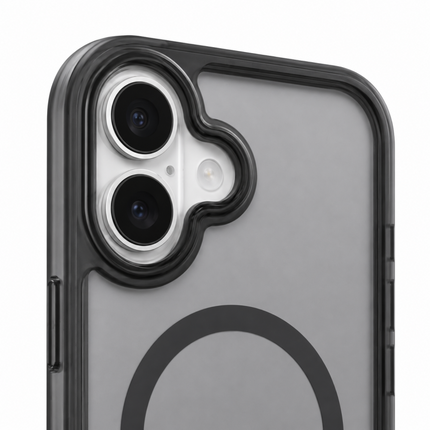 iPhone 17 Hard TPU Clear Magnetic Case