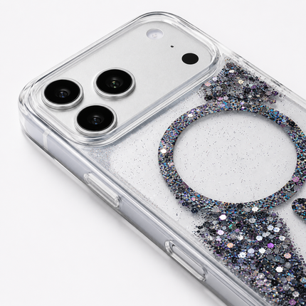 iPhone 18 Pro Max/17 Pro Max Sparkle Magnetic Ring Case