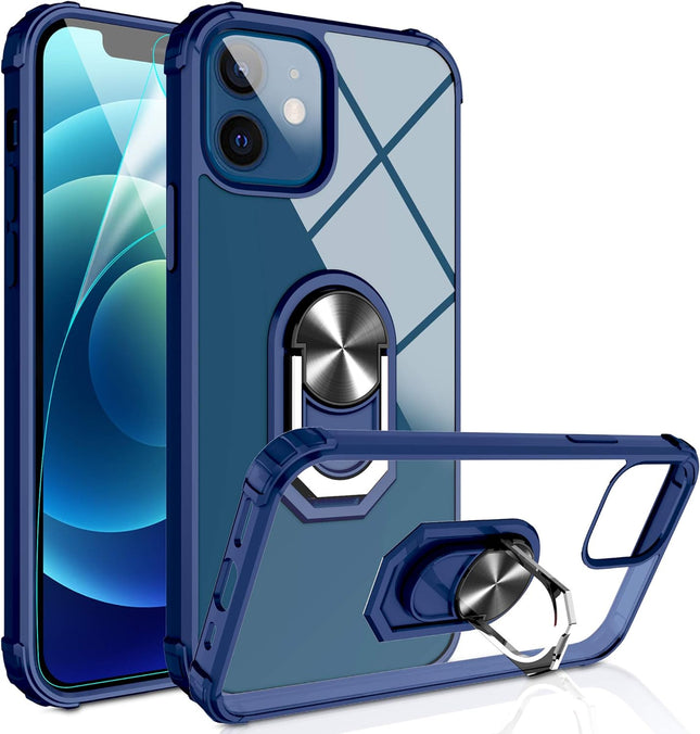 iPhone 15 Clear Tech Ring Case