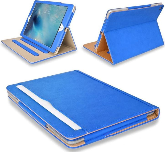 iPad 4/5/6/ Air/Air 2/ Pro 9.7" PU Leather Book Card Slot Case