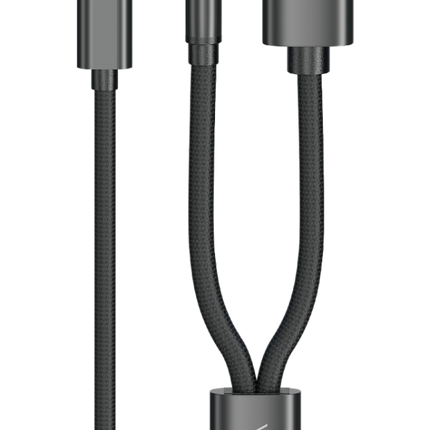 Lightning TO USB-A & 3.5mm AUX CABLE