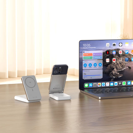 Wireless Charging Stand & MagCharge Power Bank