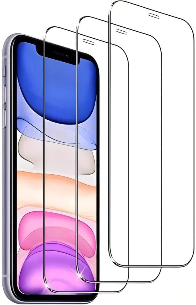 Pack of 3 iPhone 12 Pro Max 0.33mm Tempered Glass