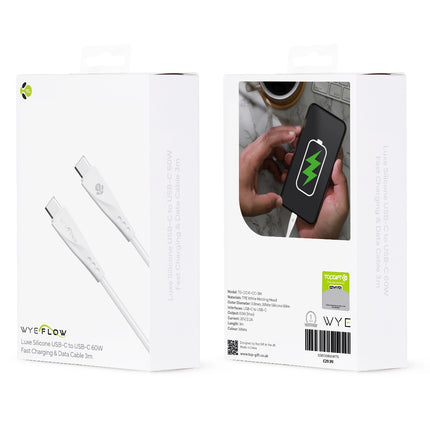 Luxe Silicone Fast Charging & Data Cable