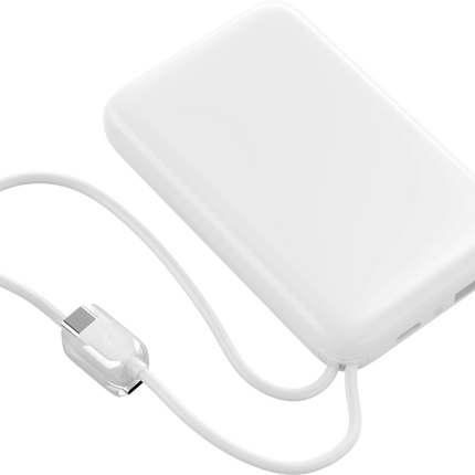10K Power Bank with Built-in Cables