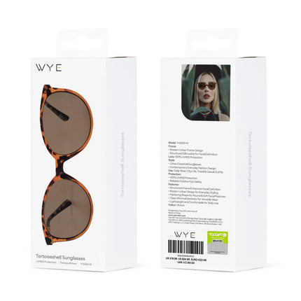 Tortoiseshell Shapped Sunglasses