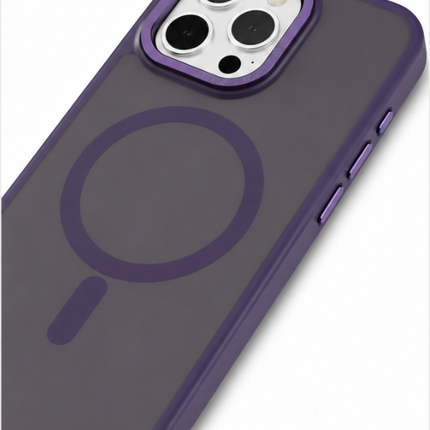 iPhone 16 Pro Hard TPU Clear Magnetic Case