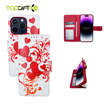 Galaxy A15 Wallet Printed Design Case