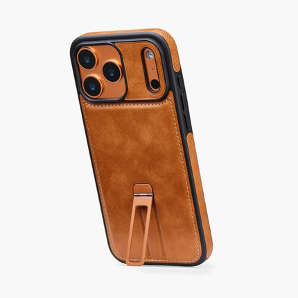 Galaxy S25 Edge Magnetic Leather Stand Case
