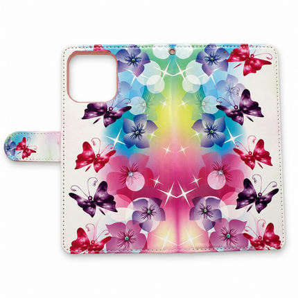 iPhone 14 Pro Wallet Printed Design Case