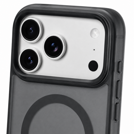 iPhone 17 Pro Max Hard TPU Clear Magnetic Case