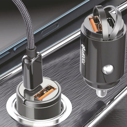 WYEFLUX 20W In-Car USB-A & USB-C Compact PD Charger