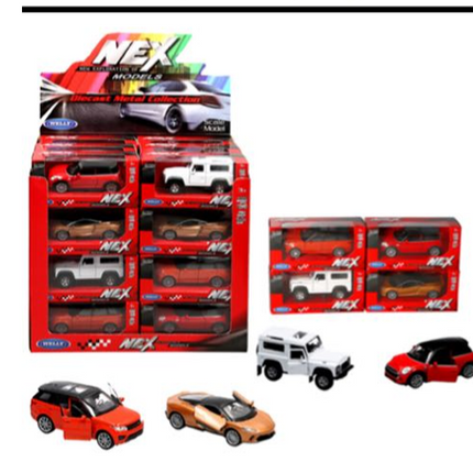 NEX Models Diecast Welly Car in CDU TOY