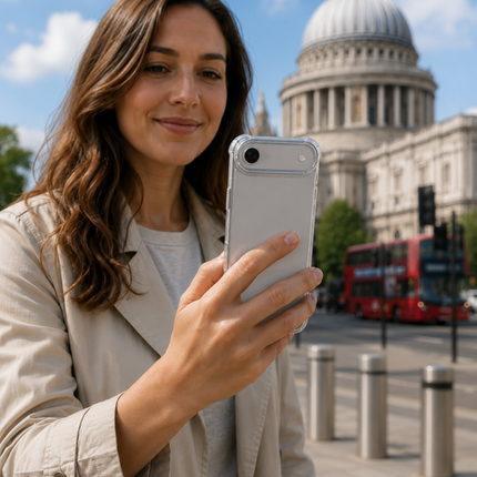 iPhone 17 Air Clear Anti-Shock Armour Case