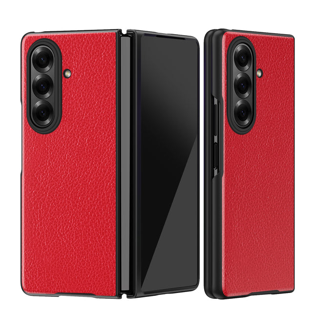 Galaxy Flip 6 / 7FE Leather Design Case