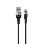 Black / USB-A to Lightning / 1 Meter