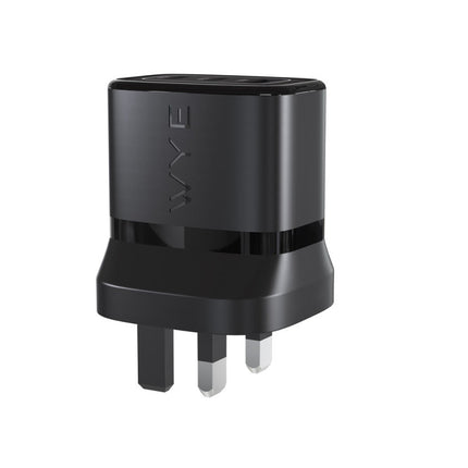 67W Dual USB-C & USB-A Power Adapter (GaN III)