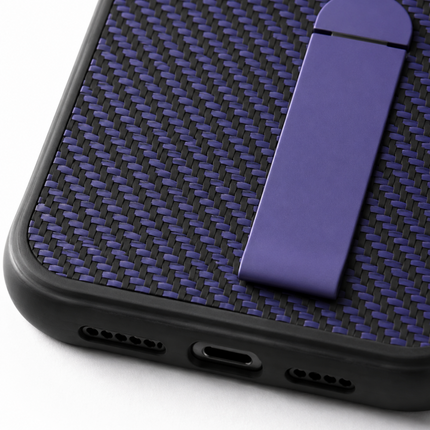 iPhone 17 Pro Max Carbon Design KickStand Case