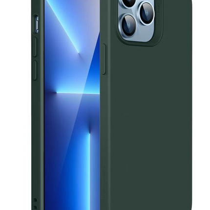 Silicone Case for iPhone XR/11/12/13/14/15 - Silky Soft Touch Full-Body Protective Cover with Shockproof Design and Microfiber Lining