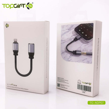 WYEFLOW Lightning to 3.5mm Aluminium Alloy Adapter