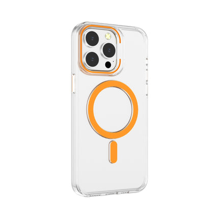 iPhone 16 Transparent TPU Case with Colourful MagSafe Trim