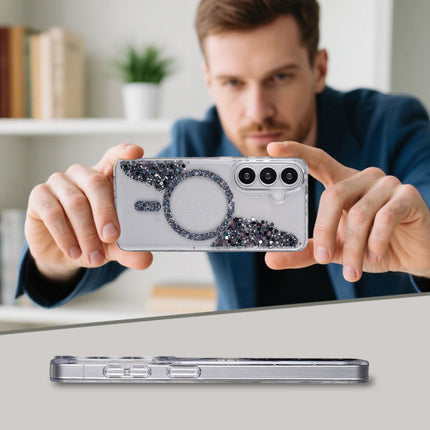 Galaxy S26 Sparkle Magnetic Ring Case