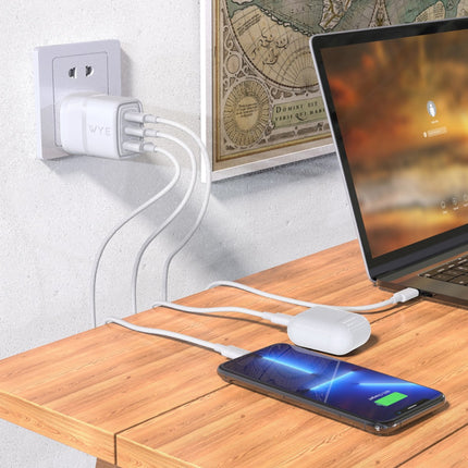 67W Multi-Port Laptop & Mobile Phone Charging Kit with USB-C to USB-C Cable (GaN III)