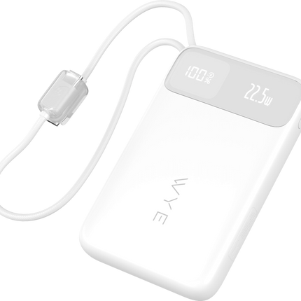 10K Power Bank with Built-in Cables