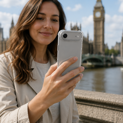 iPhone 17 Air Clear Anti-Shock Armour Case