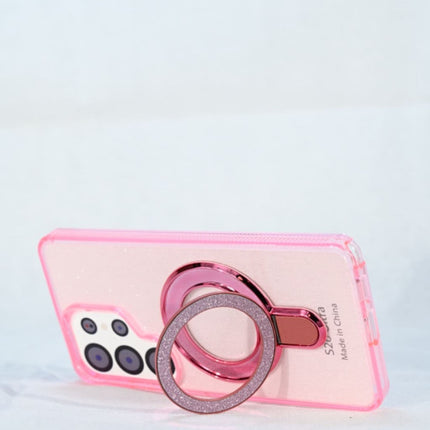 Galaxy S26 Ultra Shiny Metal Stand Case