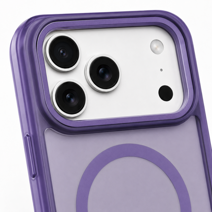 iPhone 18 Pro / 17 Pro Hard TPU Clear Magnetic Case