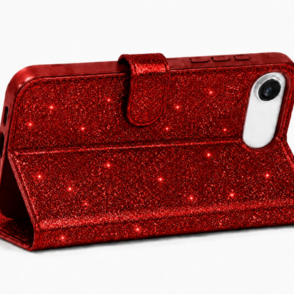 iPhone 17 Air Wallet Shiny Case