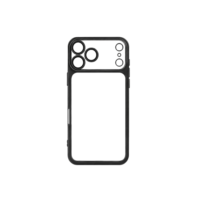 iPhone 16 Pro Half Clear TPU Slim Case