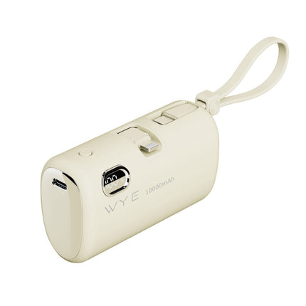 Lightning Plug Power Bank 10K with USB-C Cable