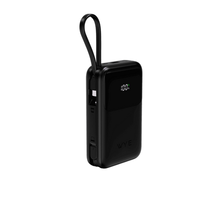 Fast Charging Power Bank With Build-in Cables 20K mAh
