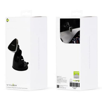 WYELOCK Compact Magnetic Suction Cup Holder