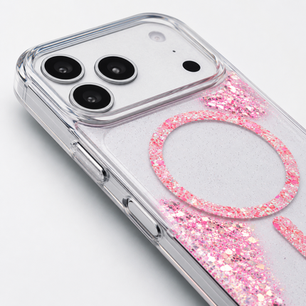 iPhone 18 Pro Max/17 Pro Max Sparkle Magnetic Ring Case
