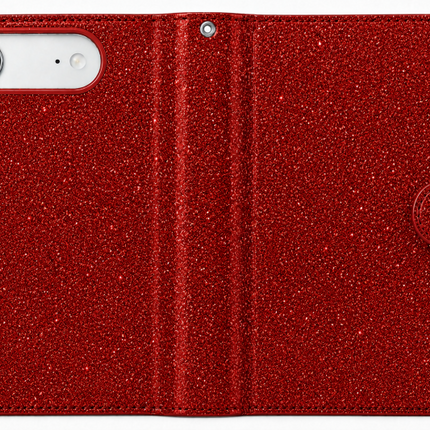 iPhone 17 Air Wallet Shiny Case