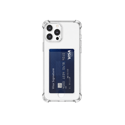 iPhone 16 Clear Card Slot Case