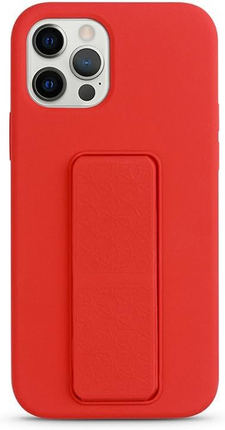 Liquid Silicone Case with Wrist Strap Kickstand for iPhone 11/12/13/14/15 - Row